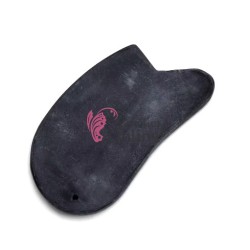 Piatra vulcanica din bazalt pentru masaj BZ09AA Gua Sha Black 